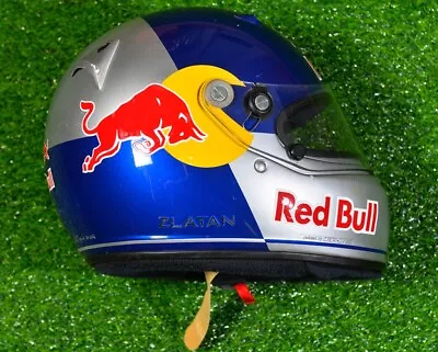 Ibrahimovic Personal Owned & Worn Hand Painted Formula 1 Red Bull Racing Helmet • $2499