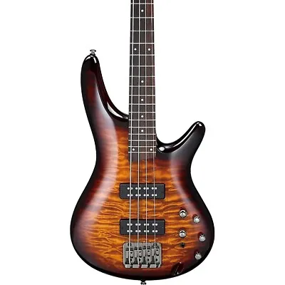 Ibanez SR400EQM Quilted Maple Electric Bass Guitar Dragon Eye Burst • $479.99