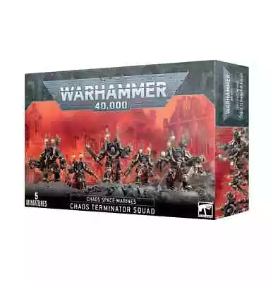 Chaos Space Marines Terminators Squad Brand New Warhammer 40k • £35.69