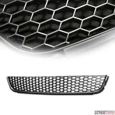 $56 • Buy For 10-14 VW Golf/Jetta Mk6 Black Honeycomb Mesh Hex Front Lower Bumper Grille
