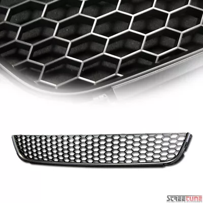 $59 • Buy For 10-14 VW Golf/Jetta Mk6 Black Honeycomb Mesh Hex Front Lower Bumper Grille