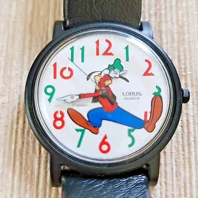 Vintage Lorus Goofy Quartz Wristwatch #V515 8030 • $19.95