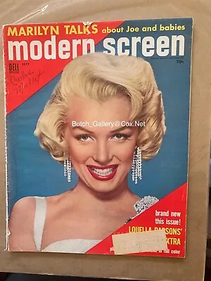 MARILYN MONROE Magazine Modern Screen September 1954 • $45