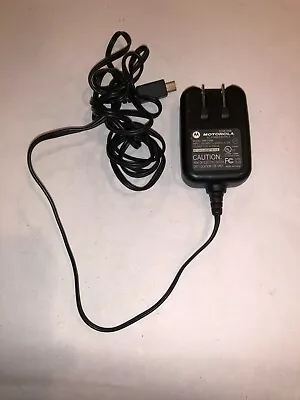 Genuine Motorola FMP5185B SPN5185B AC 5.0V 550mA Cell Phone Adapter Charger OEM  • $4.99