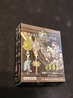 Official Monster Hunter World Keychain Charm Weapon Emblem Box Brand New • $18