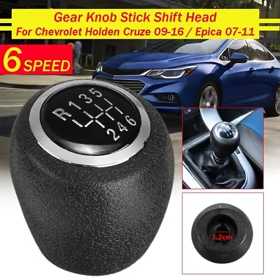 $17.02 • Buy 6 Speed Manual Gear Stick Shift Knob For Holden Cruze 2009-2016 Epica 2007-2011