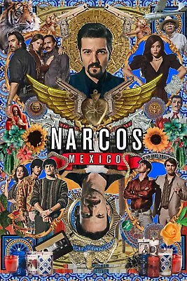 Narcos Tv Show Movie Poster Print Premium  Wall Art Size A5-a1 • $4.75