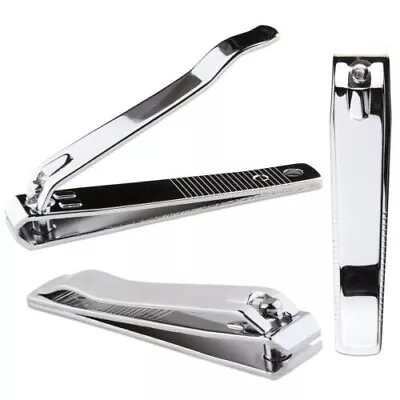 3pcs Beauticom Professional Stainless Steel Toe Nail Clippers Straight Cut Style • $9.99