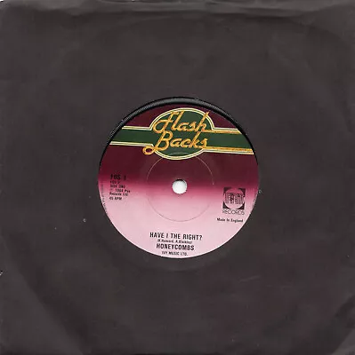 HONEYCOMBS - HAVE I THE RIGHT - 60's - 7  VINYL • £4.99