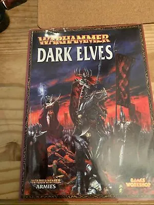 (B206)Warhammer Armies Dark Elves 2008 Book 7th Edition (750) • £12.99