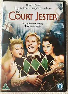 The Court Jester~Danny Kay/Glynis Johns~Reg.2.DVD~New~Freepost • £19.99