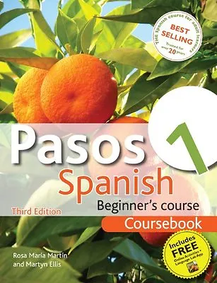 Pasos 1: Spanish Beginner's Course Coursebook (Pasos A First Course Spanish) By • £16.66