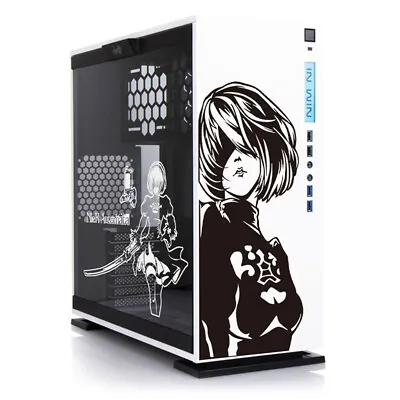 $14.07 • Buy Anime Removable Waterproof Sticker ATX Gaming PC Case Stickers Computer De-bf