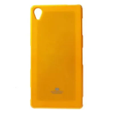 $5.95 • Buy Korean Mercury TPU Case Cover For Sony Xperia Z5 Yellow Free Screen Guard