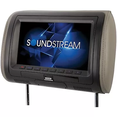 SOUNDSTREAM VHD-90CC 9  Universal Headrest Monitor With DVD Player IR & FM T... • $95.96