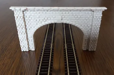 Sandstone Railway Tunnel Double Track TT Scale Gauge Model Train Portal Entrance • £9.95