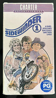 Sidewinder 1. VHS. Rare. Action. Dirt Bikes. Moto Cross. VHTF. • $59.95