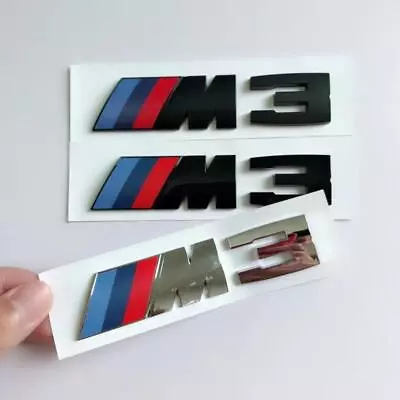 For M3 Rear Trunk Tailgate Sticker Decal Badge Emblem For M3 • $12.99