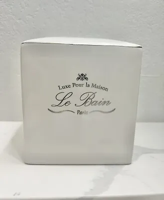 Kassatex Luxe Pour La Maison Le Bain Paris Porcelain Tissue Box Holder • £24.32