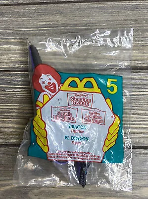 Vtg McDonalds Happy Meal Toy 1996 Disney Sleeping Beauty Maleficent Dragon • $7.49