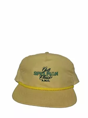 Vintage 80’s Golf Spelman Classic Snapback Trucker Hat Embroidered Made In USA • $24.99