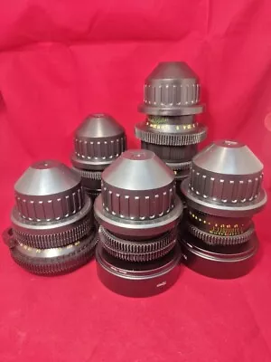 Cine Mod Lens Set 20/37/50/58/85/135mm Arri PL Canon M42 Mir Jupiter Helios Tair • $555