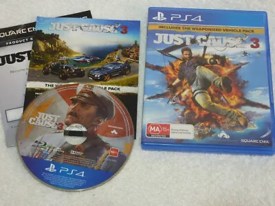 Sony Playstation 4 Ps4 Game Just Cause 3 • $7.50