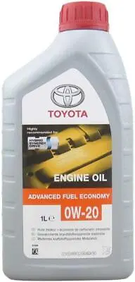 £30.12 • Buy Toyota Genuine Engine Oil SAE 0W20 Fully Synthetic 1L 1 Litre GF5 Fuel Economy