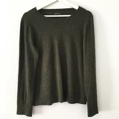 J. Crew Mercantile Women's Green Wool Blend Sweater Size M • $22