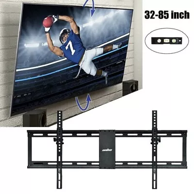 $41.92 • Buy Ultra Slim Fixed TV Wall Mount With Spiritlevel For 32 -85  Sony Samsung LG TCL