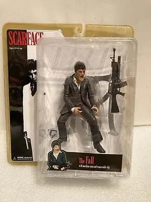 Mezco Toys 2005 Tony Montana Scarface  The Fall  Action Figure. Black Edition • $65