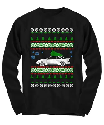 Merkur XR4Ti Ugly Christmas Sweater Xmas Shirt - Long Sleeve Tee Size S-5XL • $28