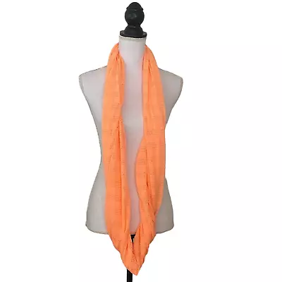 Target Brand Bright Orange Infinity Scarf • $10