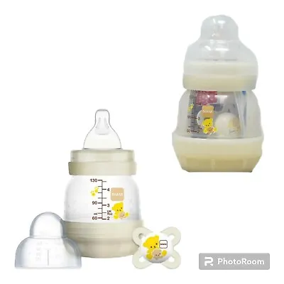 MAM Easy Start 2 SETS Anti Colic Bottle 4.5 Oz + Pacifier Sets Newborn Baby • $12.95