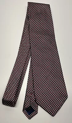 Charles Tyrwhitt 100% Silk Red White & Blue Necktie / Tie--Made In Italy • $11.99