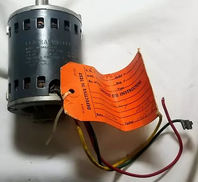 Vtg Used Ge Motor 5kpm49jg271 1650 Rpm Ph1 60hz 115v Class B Mhp 35 A.o. 60 • $29.99