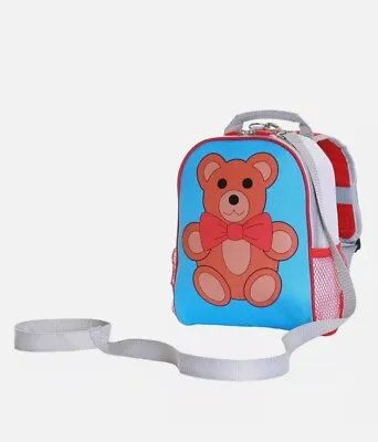 Teddy Kids Boys Girls Children’s Backpack Bag With Reins. New! • £1.29