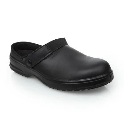 Lites Safety Footwear A813-45 Unisex Clogs Black • £24.95