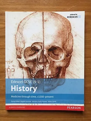 Pearson Edexcel GCSE (9-1) History  Medicine Through Time Text Book 2016 • £6