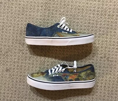 Size 8 - VANS Vincent Van Gogh X Authentic Self-Portrait • $0.99