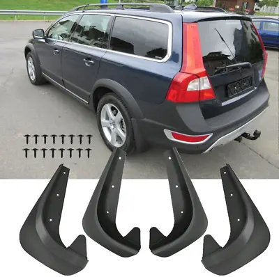 4PCS Mudguard Mud Flaps Splash Guards Car Front & Rear Fender For Volvo XC70 • $27.19