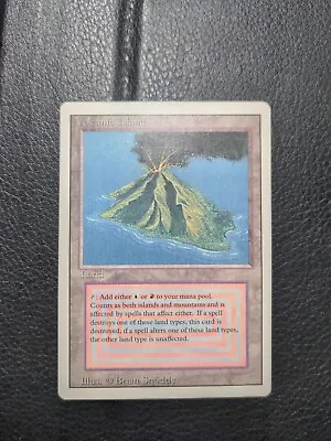 MTG Volcanic Island Revised Edition Regular Rare • $800