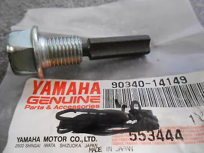 NOS Yamaha Straight Screw Plug 1997 XV1100 1996 VMX1200 Virago Vmax 90340-14149 • $9.98