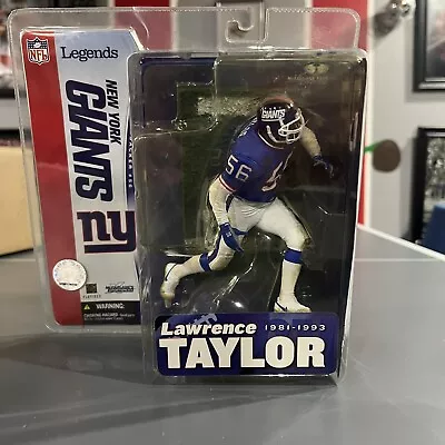 McFARLANE NFL LEGENDS NEW YORK GIANTS LAWRENCE TAYLOR ACTION FIGURE  • $56