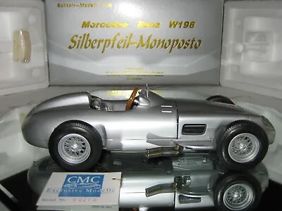 Cmc 1/18 1954 W196 Mercedes Benz Monoposto Silver Arrow (silberpfeil) • $299.99