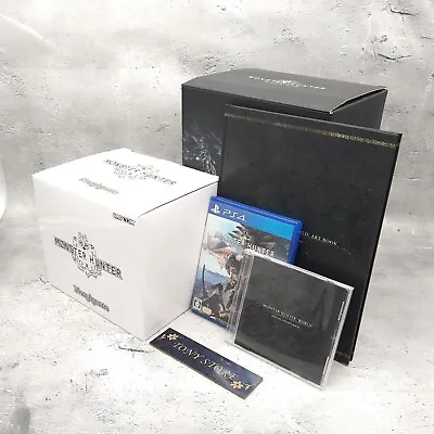 MONSTER HUNTER WORLD COLLECTOR'S EDITION PS4 Japan Action Role Playing Game 2018 • $88.99