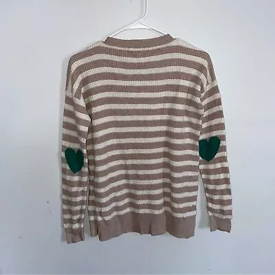 Wallace/Madewell Waffle Knit Sweater | Heart Details | XS • $15