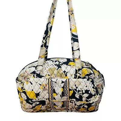 Vera Bradley Dogwood Retired Pattern Duffle Bag Floral Travel Tote Weekender • $29.78