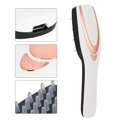 Electric Laser Hair Brush Infrared Anti Loss Comb Vibration Scalp Massager H • £17.17