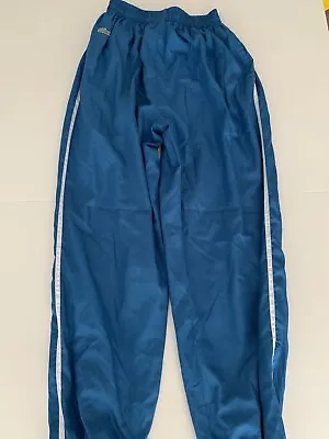 £4.95 • Buy Men’s Lacoste Tracksuit Track Pants M/l Blue Shellsuit Used Sportswear Chav